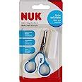 nuk nagelschere|NUK Baby Nagelschere, sicher und präzise, blau, 1。